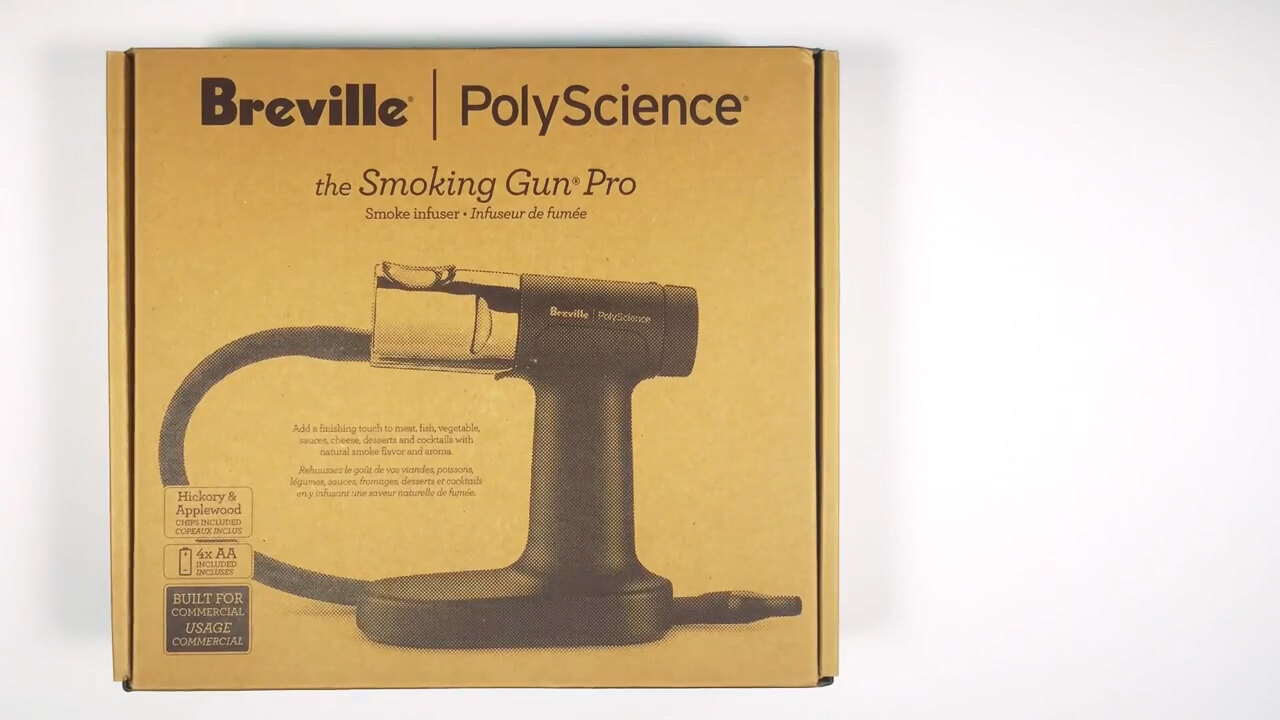 PolyScience The Smoking Gun 燻製器 Amazon.com: PolyScience Breville Gun Pro Smoke Infuser