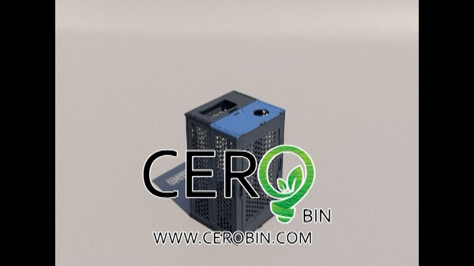 Cerobin 45 Gallon Black Rectangular Interchangeable Trash Can Lid