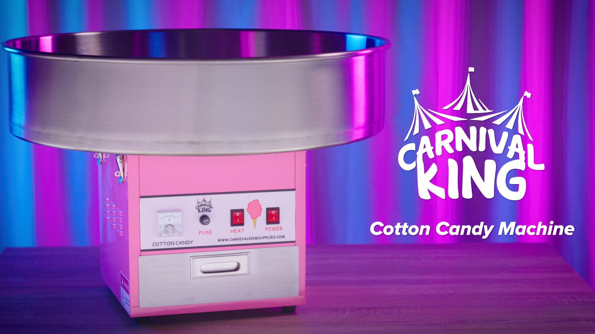 CCME21 Cotton Candy Machine with 21