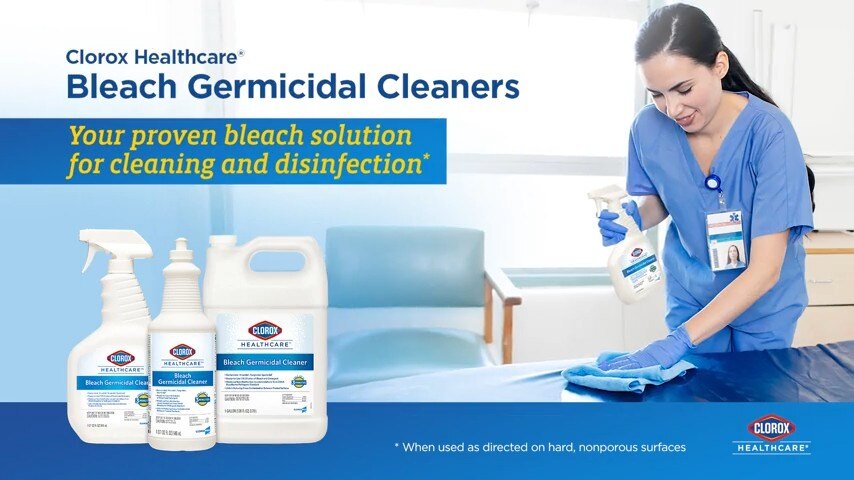 CloroxPro Clorox Healthcare CLO68978 1 Gallon Bleach Germicidal