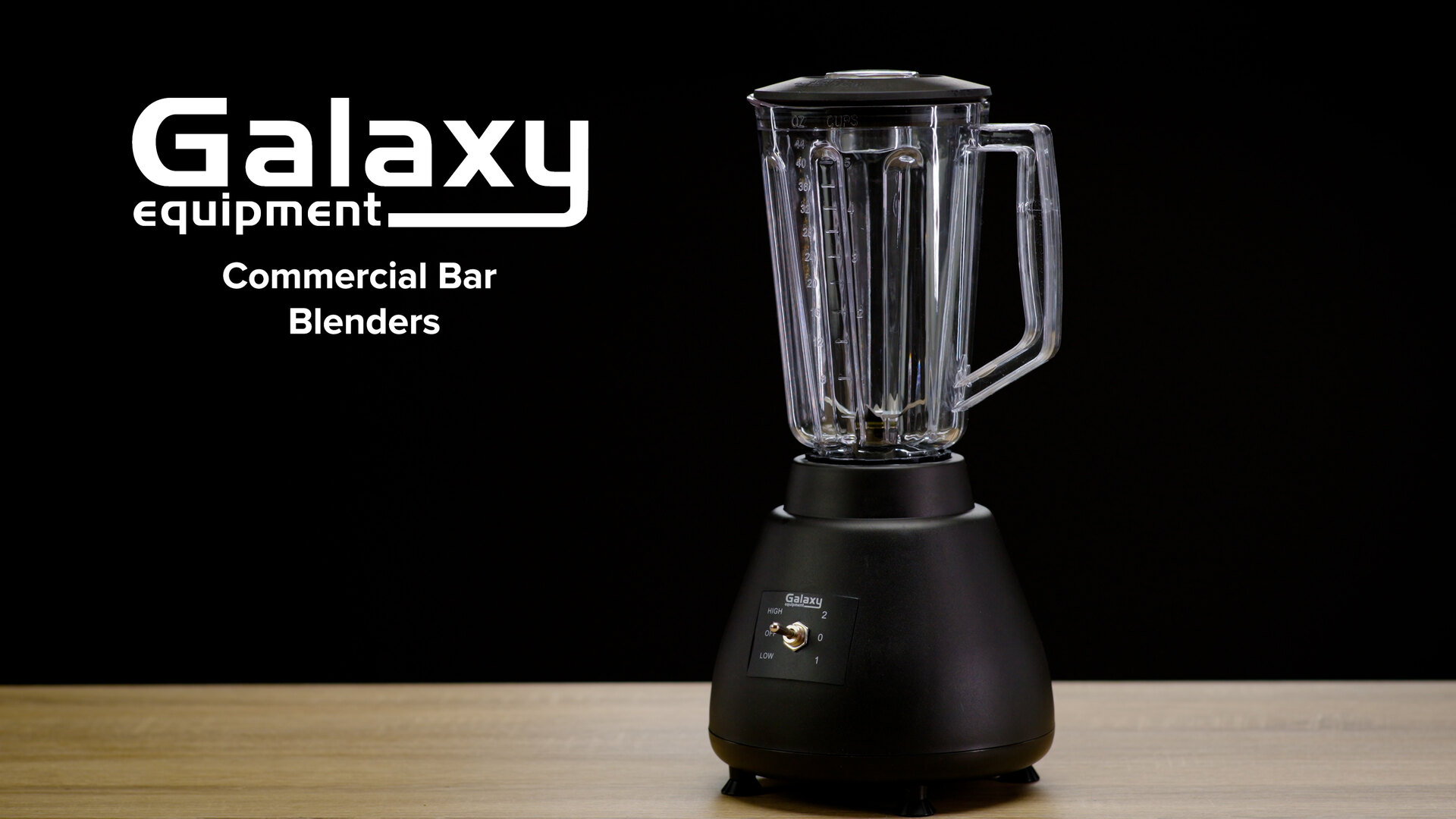 Galaxy GB440 1/2 hp Bar Blender with Toggle Controls and 44 oz