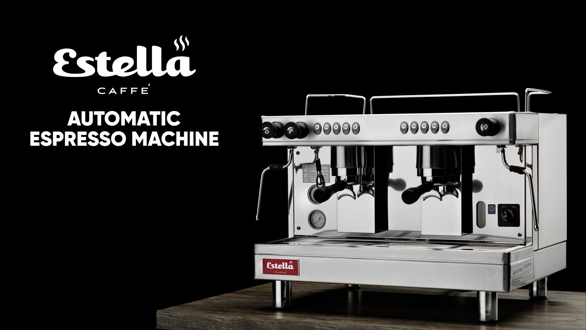 Estella Caffe ECSB-1 Automatic Single Shuttle Coffee Maker with