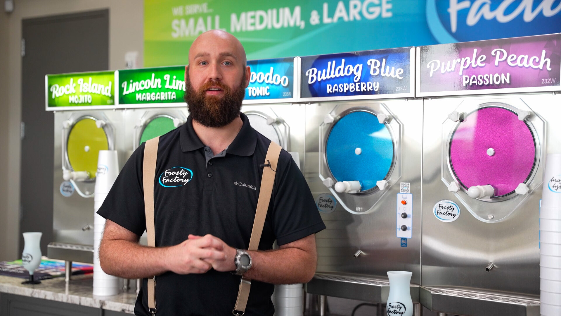 Frosty Factory 235R 3-1 12 Large Cylinder Remote-Cooled