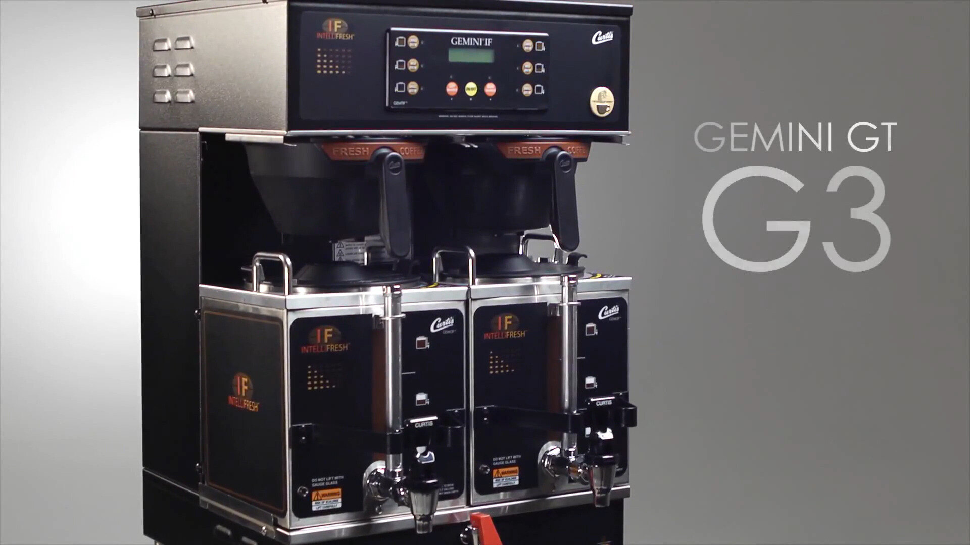 Curtis GEMTS16A1000 G3 Gemini Twin 1.5 Gallon Satellite Coffee