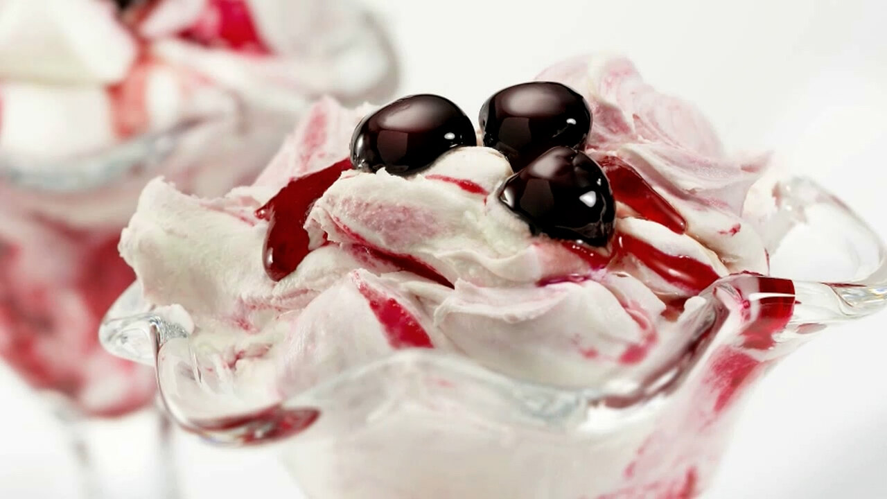 G.S. Gelato White Chocolate Raspberry Gelato 5 Liter Container