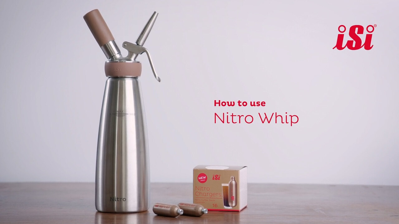 美品！　Nitro eivy 142cm Nitro Whip | iSi 179001 Stainless Steel Nitro Whip™ - 1 Liter