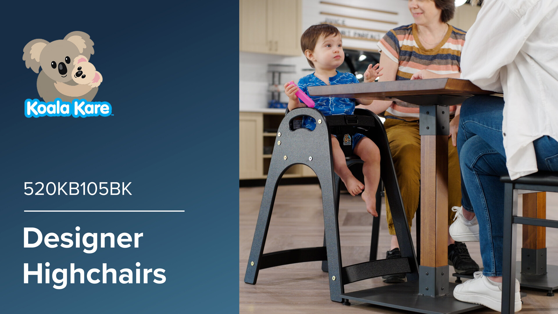 Koala Kare Designer Highchairs Video | WebstaurantStore