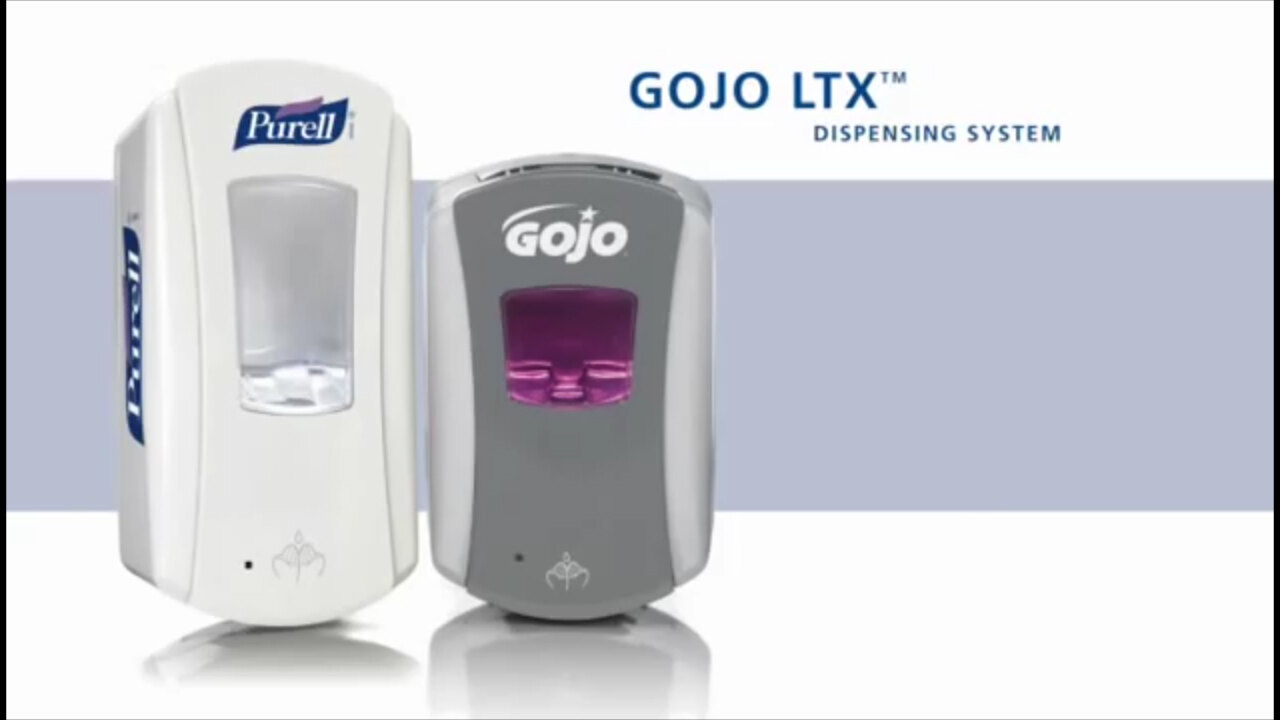 GOJO® 1984-04 LTX-12 1200 mL Gray Touchless Hand Soap Dispenser