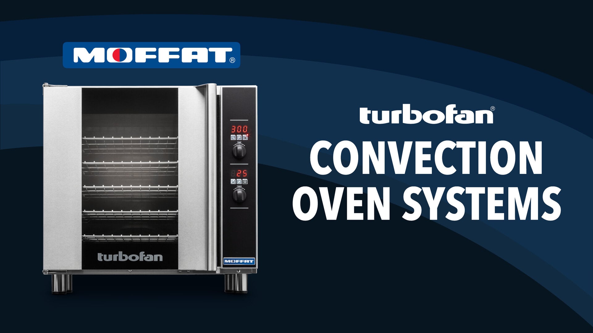Moffat E32D5/P8M Turbofan Full Size Electric Digital Convection