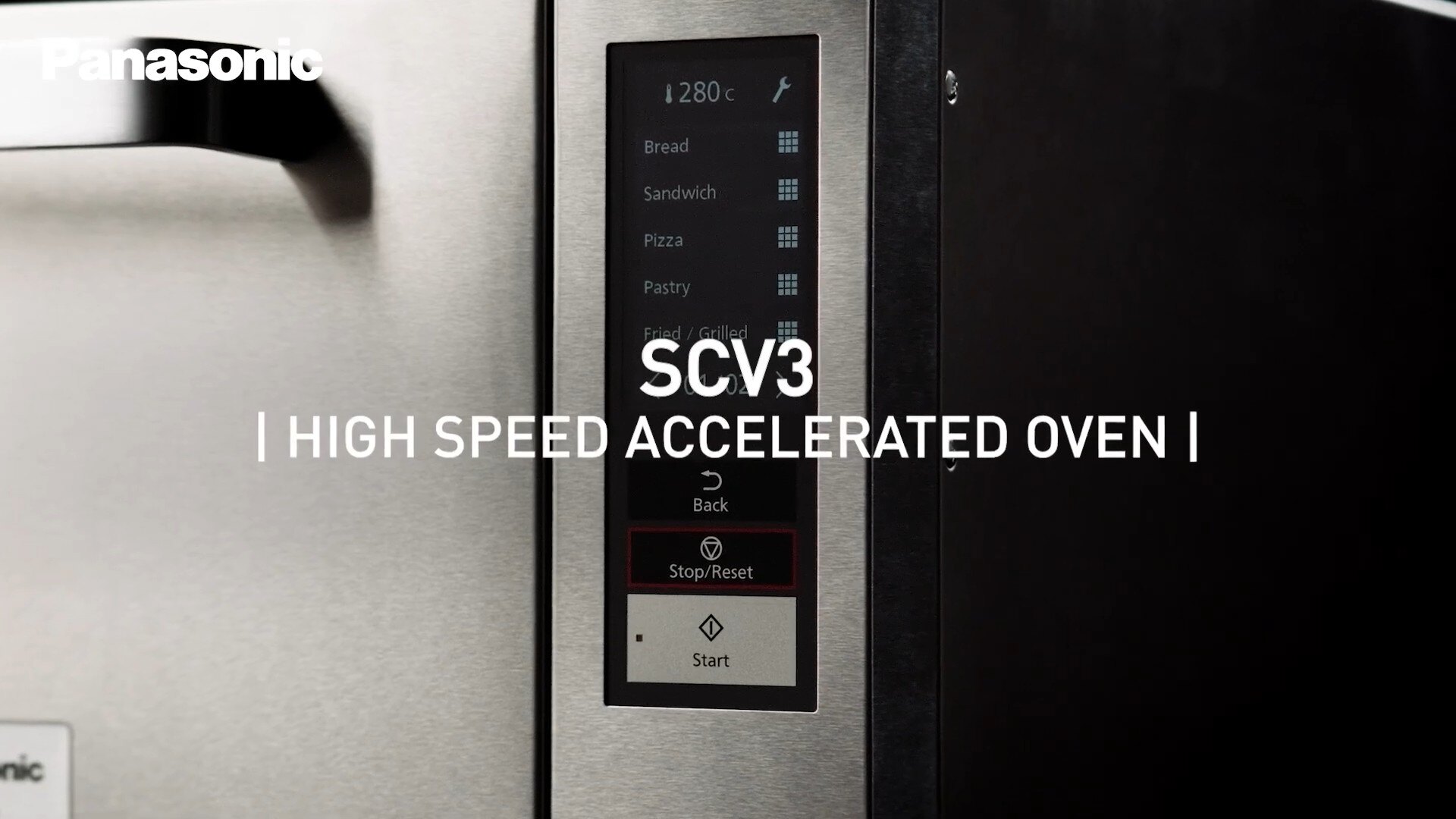 Panasonic SonicChef NE-SCV3NAPR Ventless Rapid Cook Oven with