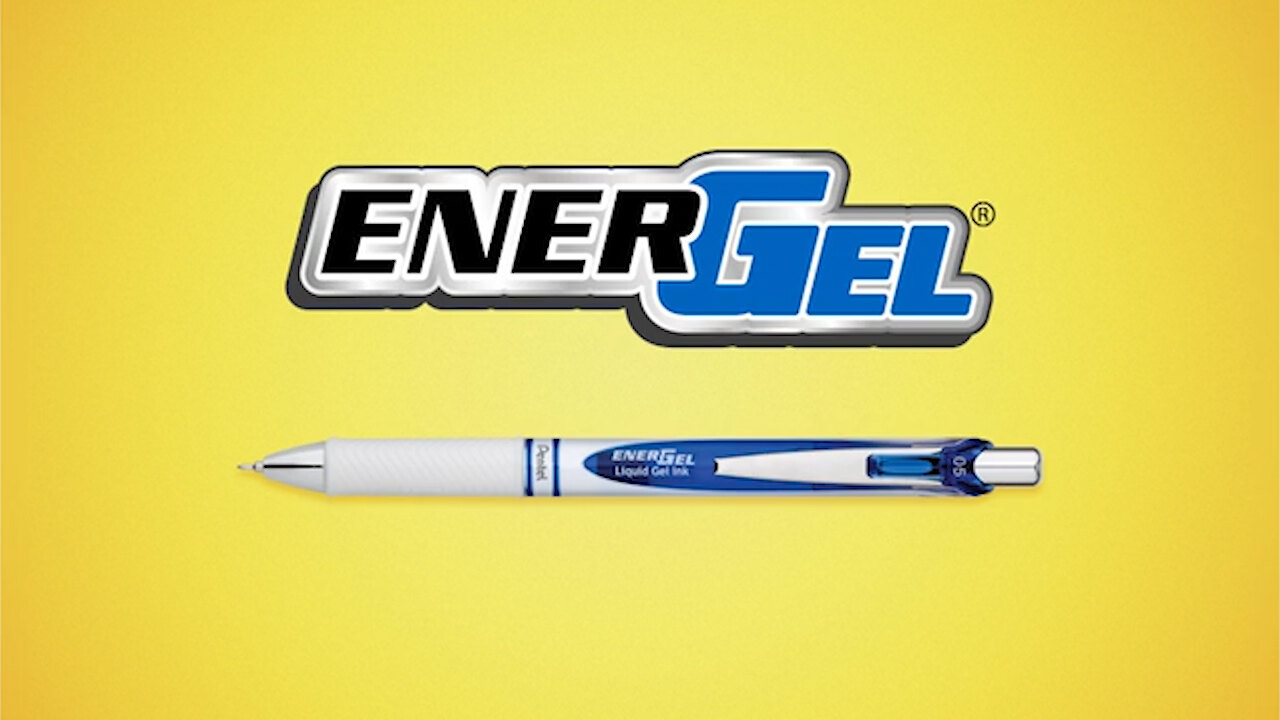 Refill Energel LR7 - Punta 0,7mm - Blu - Conf. 12 Pezzi - Pentel - Foto 11