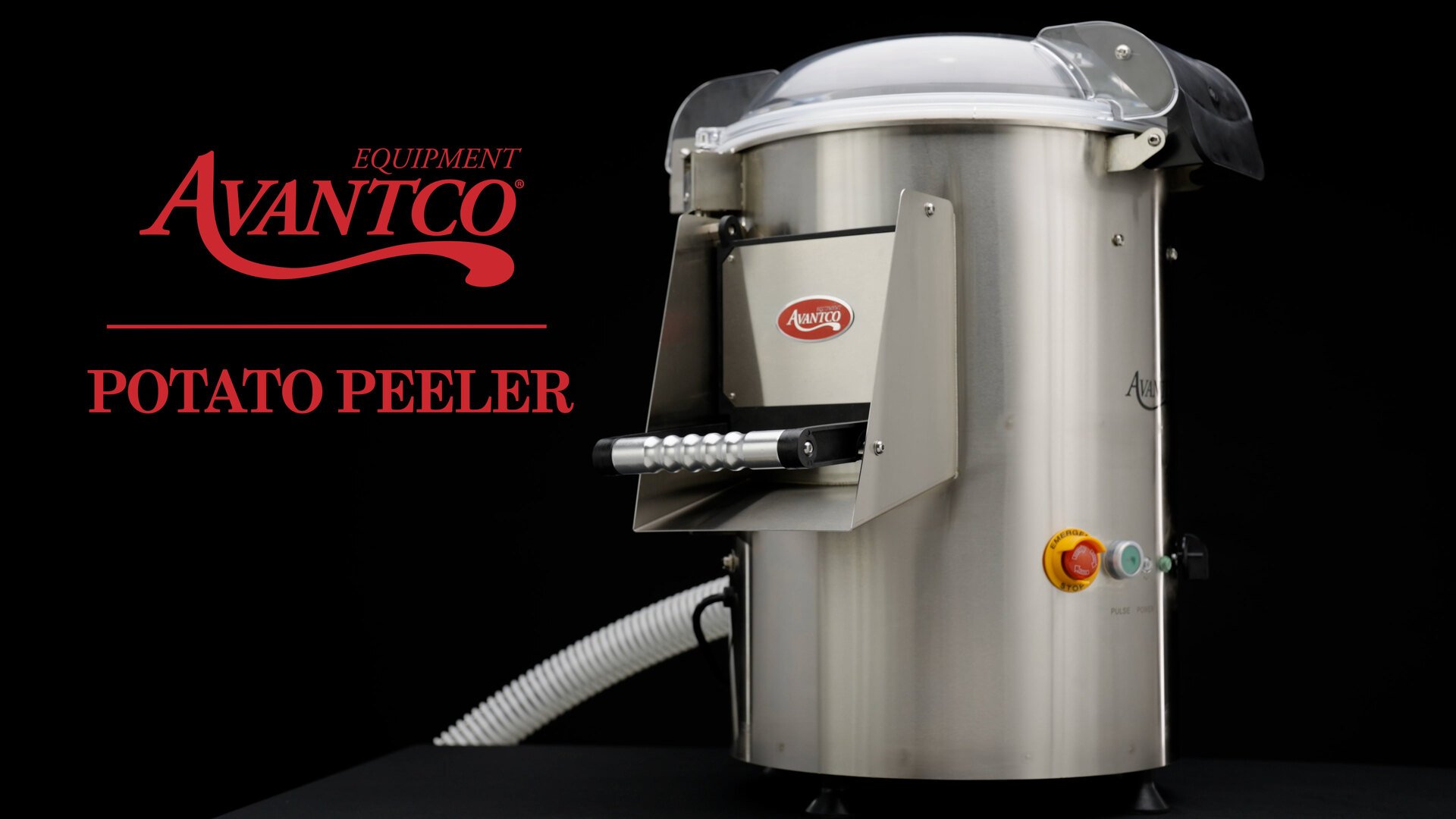 Avantco PPC22 22 lb. Countertop Potato Peeler - 120V, 1 hp