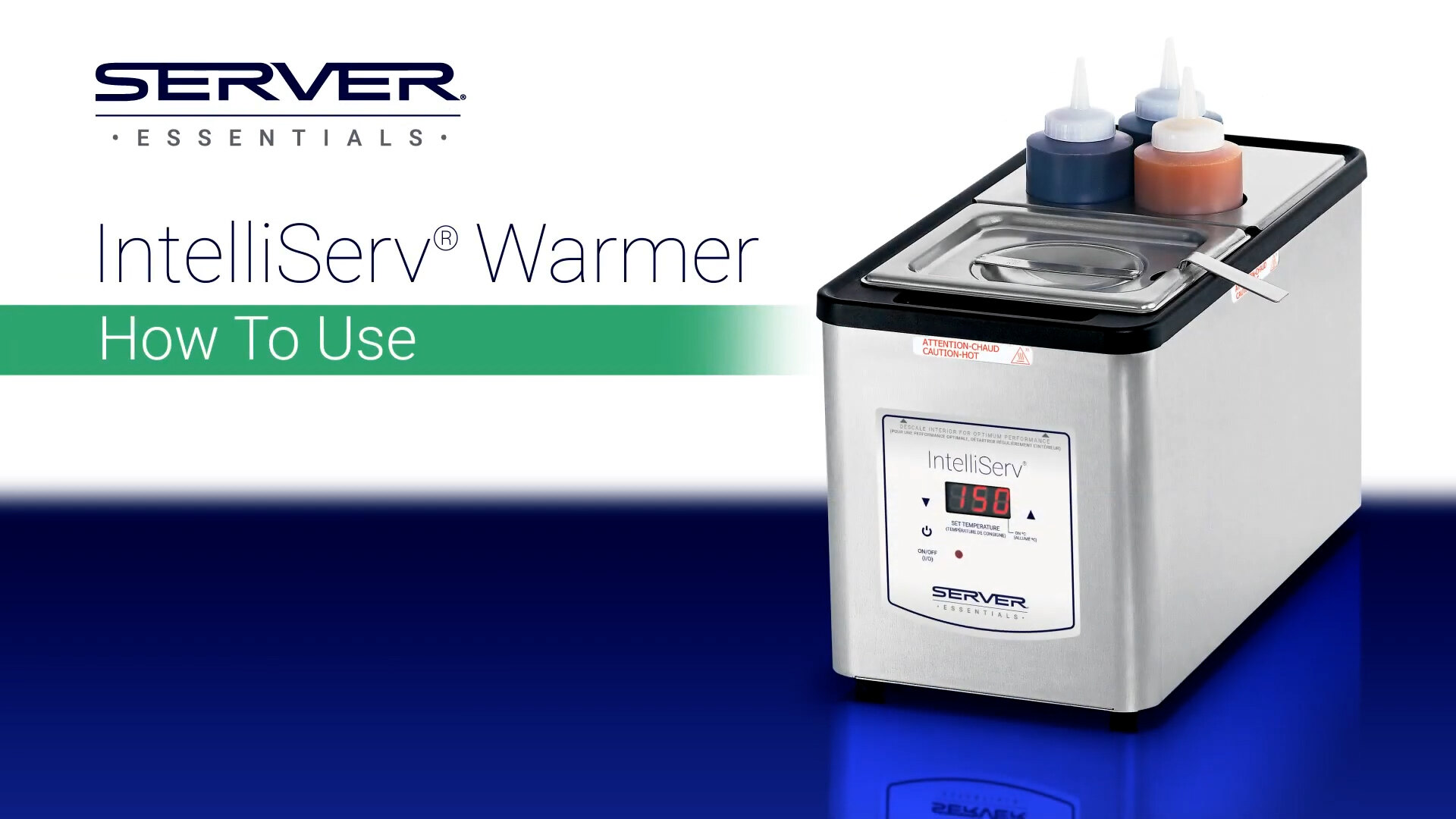 Server 86090 Intelliserv 6 Qt. 1/3 Pan Food Warmer - 120V, 500W