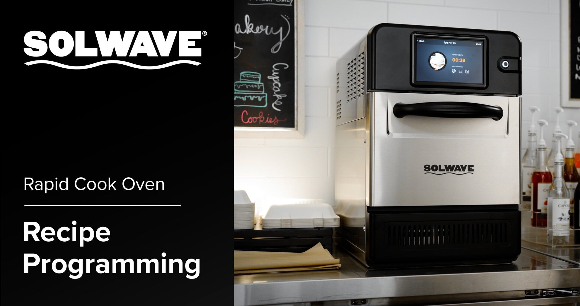 Solwave G1-RCO-H Countertop Stainless Steel Rapid Cook Ventless