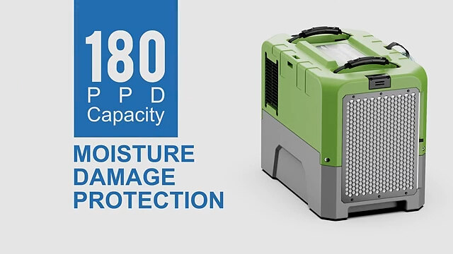 AlorAir Storm Extreme LGR Green Industrial Commercial Dehumidifier