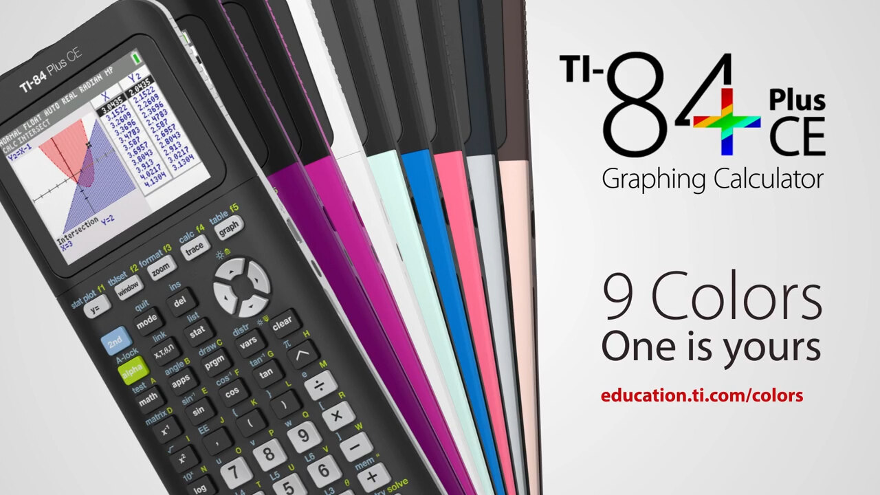 thumbnail image 2 of Texas Instruments TI-84 Plus CE Graphing Calculator - Handheld, Battery Powered 2 of 2