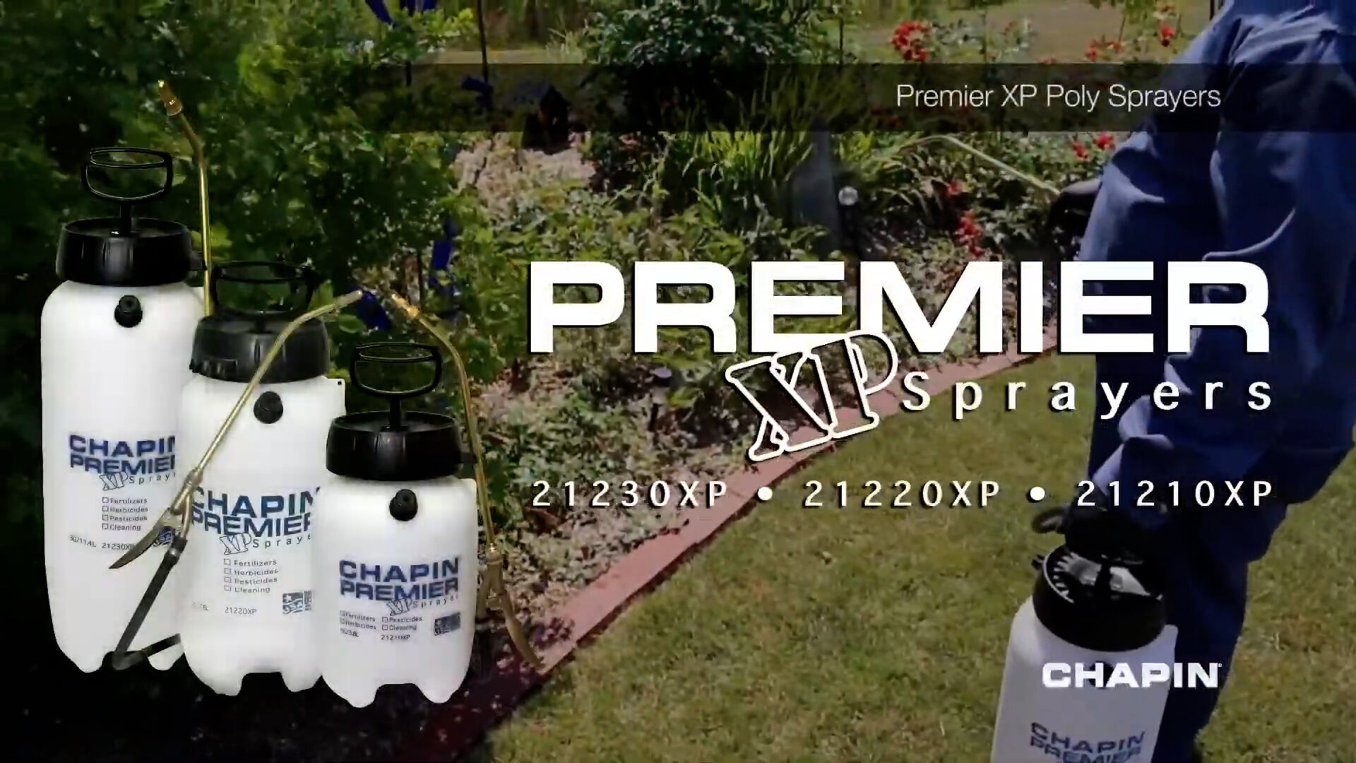 Chapin 21230XP Premier Pro XP 3 Gallon Poly Sprayer