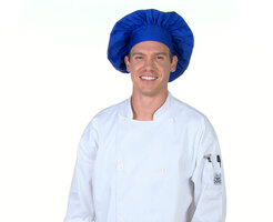 Choice Royal Blue Chef Hat