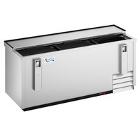 80" Stainless Steel Horizontal Bottle Cooler