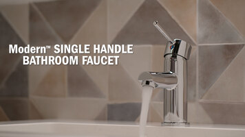 Delta Modern Single Handle Bathroom Faucet