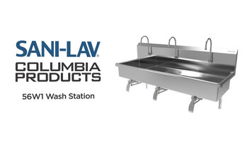 Sani-Lav 56W1 Wash Station Overview