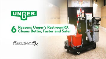 6 Reasons Unger's RestroomRX Cleans Better, Faster, and Safer