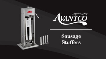 Avantco Sausage Stuffer Avantco Sausage Stuffer