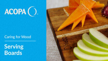 How to Care for Your Acopa Wood Serving Board