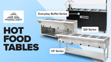 Advance Tabco Hot Food Tables