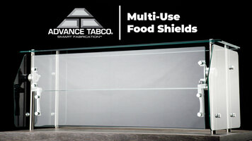 Advance Tabco: Multi-Use Food Shields