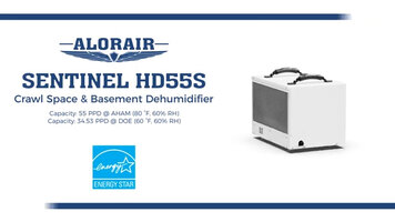 AlorAir Sentinel HD55S Dehumidifier Overview AlorAir Sentinel HD55S Dehumidifier Overview