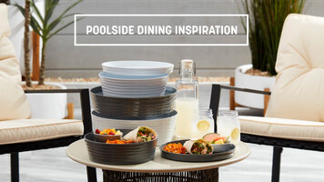 American Metalcraft Poolside Service Collection