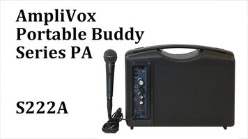 AmpliVox: S222A Portable Buddy Series PA