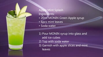 Apple Mint Splash by Monin Apple Mint Splash by Monin