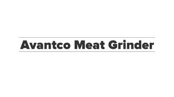 Avantco MG Series Meat Grinders