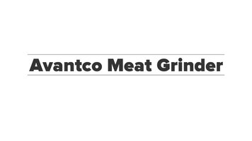 Avantco MG Series Meat Grinders