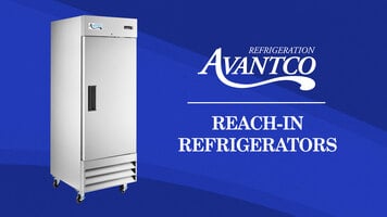 Avantco Reach-In Refrigerators