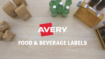 Avery Food and Beverage Labels