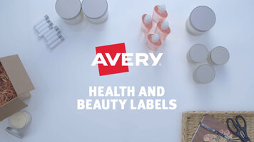 Avery Healthy and Beauty Labels
