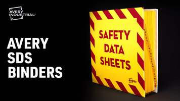 Avery® SDS Binders Overview