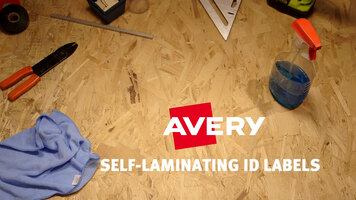 Avery Self-Laminating ID Labels