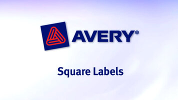 Avery Square Labels