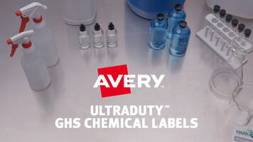 Avery- Are your Labels GHS Compliant?