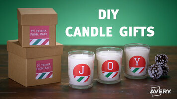 Avery: How to Make DIY Candle Gifts