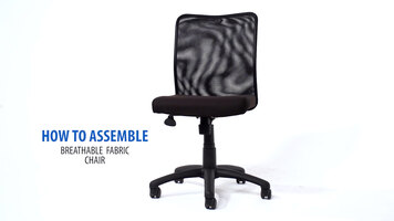 Boss B6105 Office Chair Assembly