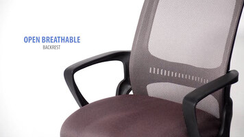 Boss B6456 GY Office Chair Features