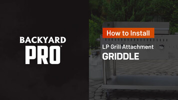 How to Install the Griddle Attachment on a Backyard Pro Grill
