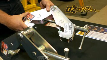 Overview of Oz Lifting Products Beam Clamps