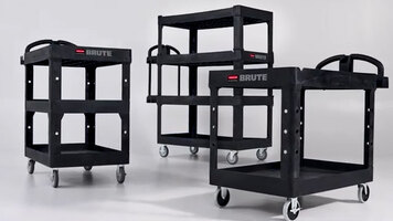 Overview of the Brute Heavy-Duty Ergonomic Utility Carts from Rubbermaid®