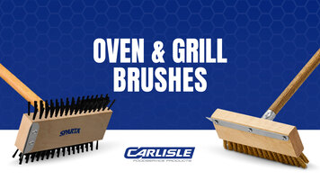 Carlisle Oven & Grill Brushes Carlisle Oven & Grill Brushes